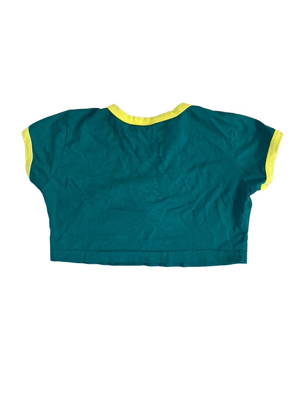 Salada de Cores Brasil Green & Yellow Crop Tee - Rio de Janeiro - Picture 3 of 3